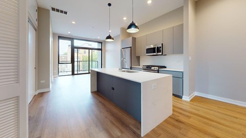 Floor plan for 2 beds, 2 baths, 923 sqft